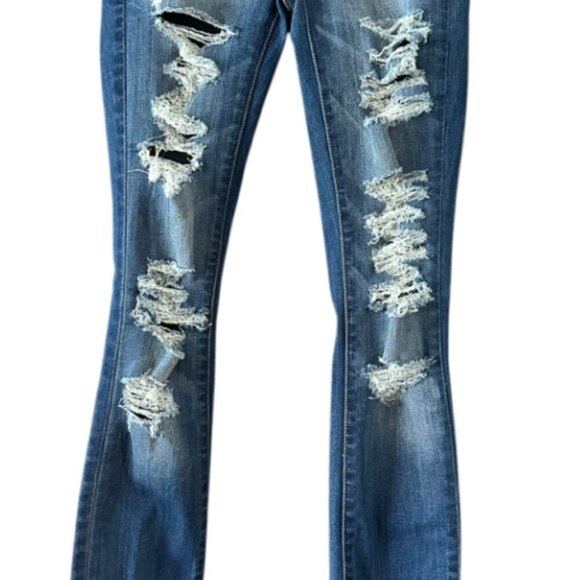 Pacsun Distressed Jeggings Women's Size 22 - Picture 8 of 8